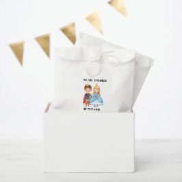 キングの子供たち1歳の誕生日シンプルありがとう フェイバーバッグ