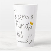 キングの子 カフェラテマグ (正面)