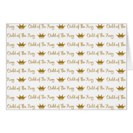 キングの子、クラウンパラカレオノートカード