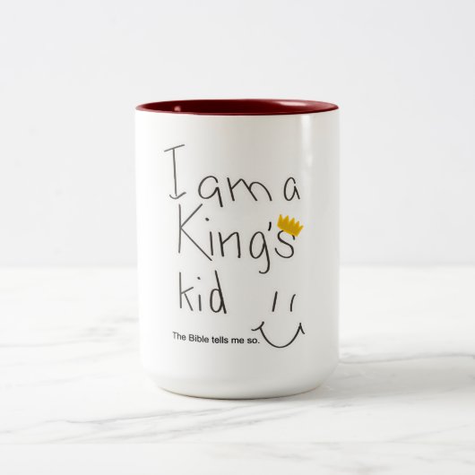 キングの子 ツートーンマグカップ (中央)