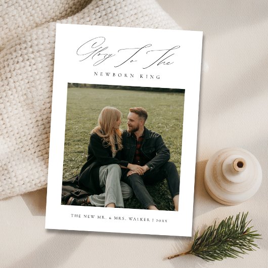 キングの新生まれたばかりの婚の写真への栄光 シーズンカード