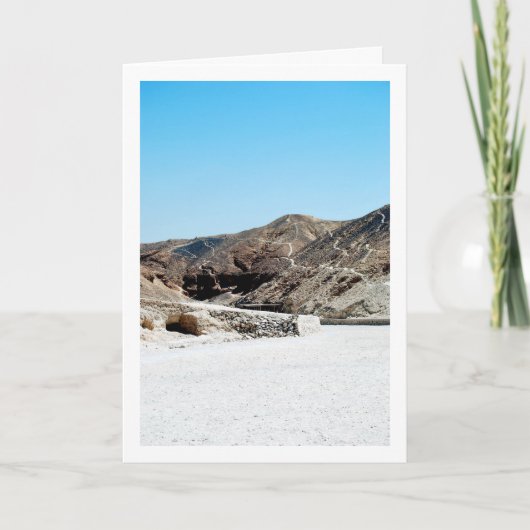 キングの谷、エジプト、ルクソール カード (正面)