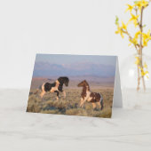 「キングの返却」ノートカード カード (黄色い花)