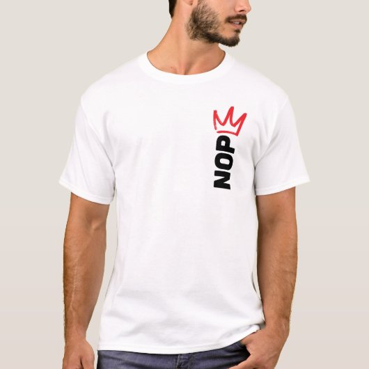 キングはいないポスター Tシャツ (正面)