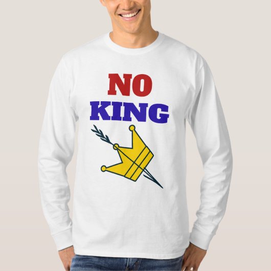キングはいない Tシャツ (正面)