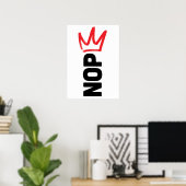 キングはいらない NOPE ポスター (ホームオフィス)