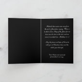 キングはクリスチャン生まれス・クリスマスカードと聖句 シーズンカード (内部)