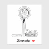 キングアイコンの手 シール (シート)