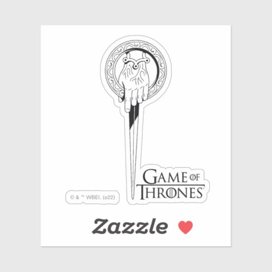 キングアイコンの手 シール (シート)