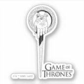 キングアイコンの手 シール (正面)