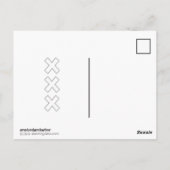 キングアムステルグラム ポストカード (裏面)