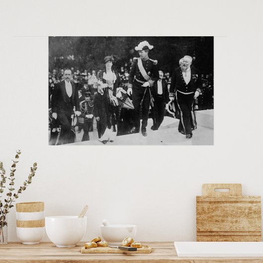 キングアルバート&クイーンエリザベスゲント万博1913 ポスター (キッチン)