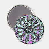 キングアーサーの円卓磁石 マグネット (正面/裏面)