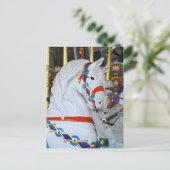 キングアーサー回転木馬馬 ポストカード (スタンド正面)