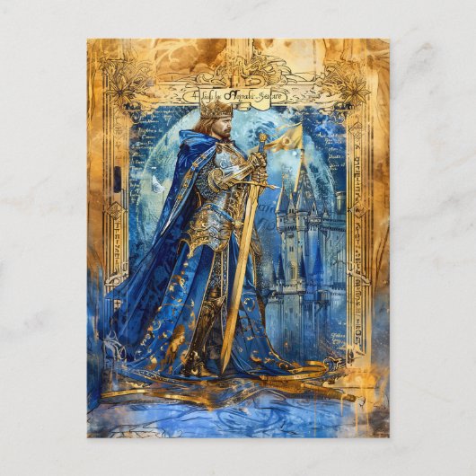 キングアーサー・ケルト伝説のキング・オブ・キャメロット ポストカード (正面)
