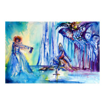 キングアーサー、湖のレディとエクスカリバー