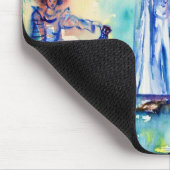 キングアーサー、湖のレディとエクスカリバー マウスパッド (コーナー)