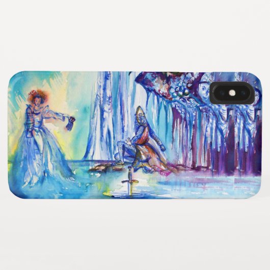 キングアーサー、湖のレディとエクスカリバー Case-Mate iPhoneケース (裏面(横))