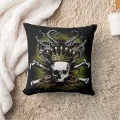 キングイカスカル クッション (ブランケット)