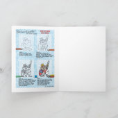 キングウォリーハッピーバースデーカード カード (内部)