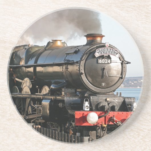 キングエドワード1ヴィンテージ蒸気機関車 コースター (正面)