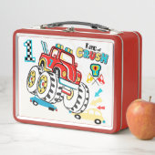 キングオブクラッシュモンスタートラック メタルランチボックス (インサイチュ)