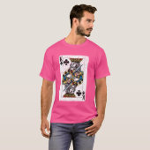 キングオブクラブデッキトランプヴィンテージレトロ Tシャツ (正面フル)
