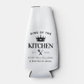 キングオブザキッチンクラウングルメシェフパパ 男性へ ボトルクーラー (正面)