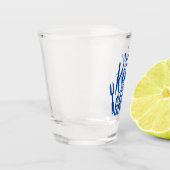 キングオブザグリルタイポグラフィ ショットグラス (左)