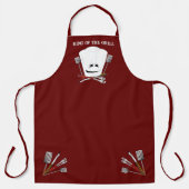 キングオブザグリルバーベキュー エプロン (正面)