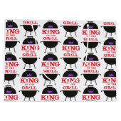 キングオブザグリルブラックパープルクラウンレッド ラージペーパーバッグ (裏面)