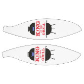 キングオブザグリルブルークラウンレッド バスケットボール (パネル)