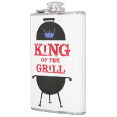 キングオブザグリルブルークラウンレッド フラスク (左)