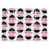 キングオブザグリルブルークラウンレッド ラージペーパーバッグ (裏面)