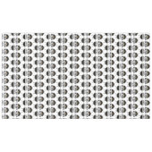 キングオブザグリル、ブラック金ゴールドクラウン テーブルクロス (正面(横))