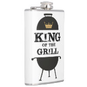 キングオブザグリル、ブラック金ゴールドクラウン フラスク (右)