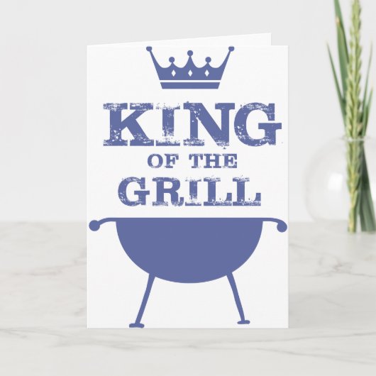 キングオブザグリル、ブルー カード (正面)