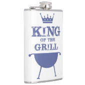キングオブザグリル、ブルー フラスク (右)