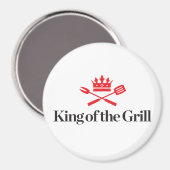 キングオブザグリル マグネット (正面/裏面)