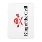 キングオブザグリル マグネット (縦)