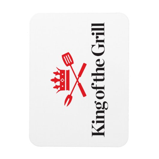 キングオブザグリル マグネット (縦)