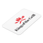 キングオブザグリル マグネット (左側)