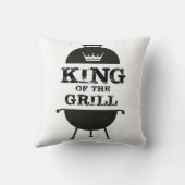 キングオブザグリル、白黒クラウン クッション (裏面)