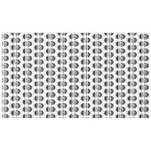 キングオブザグリル、白黒クラウン テーブルクロス (正面(横))