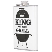 キングオブザグリル、白黒クラウン フラスク (左)