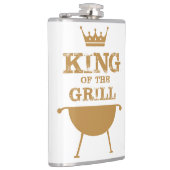 キングオブザグリル、金ゴールド フラスク (右)