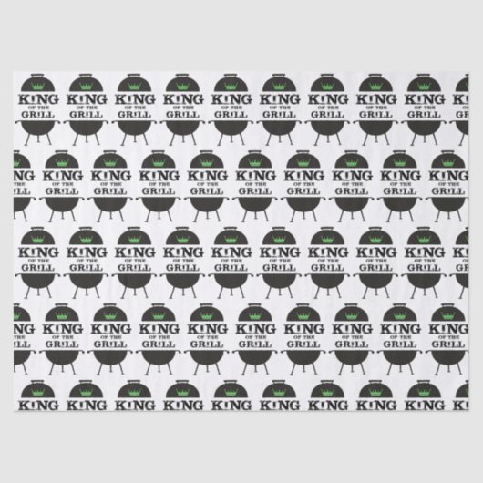 キングオブザグリル、黒い緑の王冠 薄葉紙 (正面)