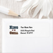 キングオブザグリルBBQことわざ差出人住所ラベル ラベル (インサイチュ)