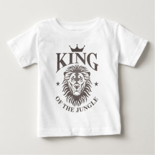 キングオブザジャングルベビーTシャツ ベビーTシャツ