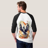 キングオブザスカイイーグルスウォープデザイン- Tシャツ (裏面フル)